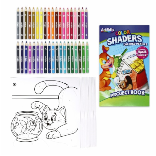 ArtSkills® Color Pencil Shading Set Perspective: top