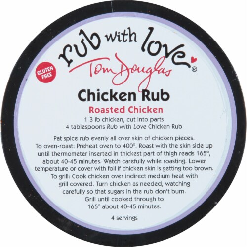 Rub with Love® Chicken Rub Seaoning Mix Perspective: top
