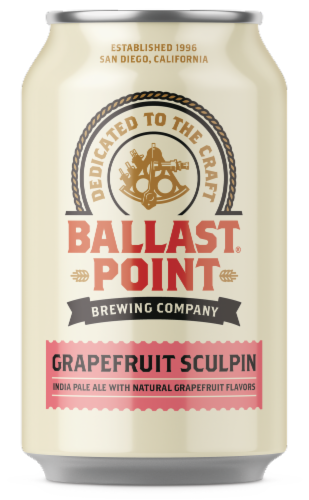 Ballast Point Grapefruit Sculpin IPA Perspective: top