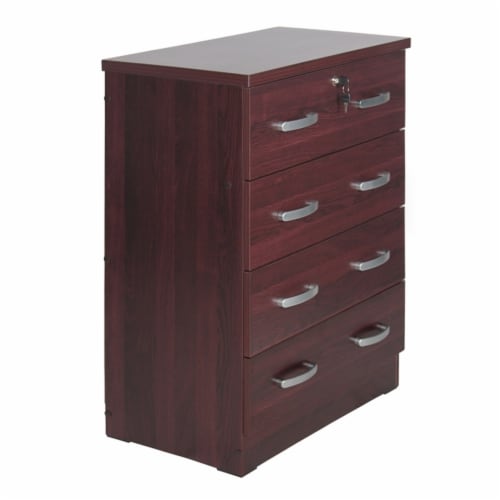 Dresser with locking drawers deals