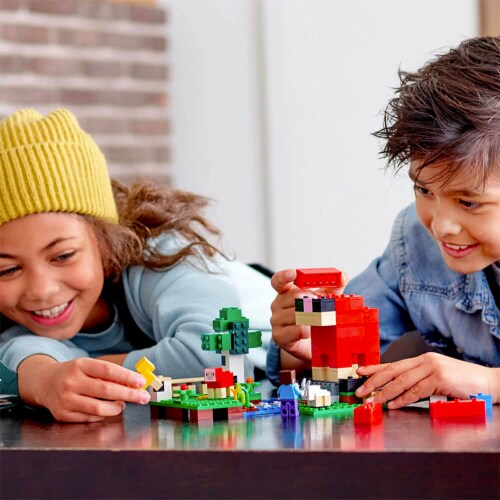 21153 LEGO® Minecraft The Wool Farm Perspective: top