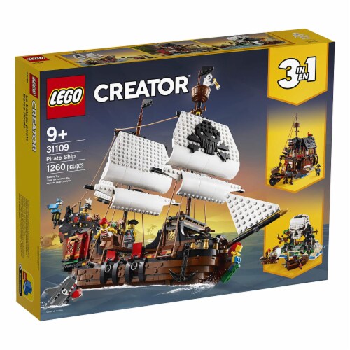 31109 LEGO® Creator™ Pirate Ship Perspective: top