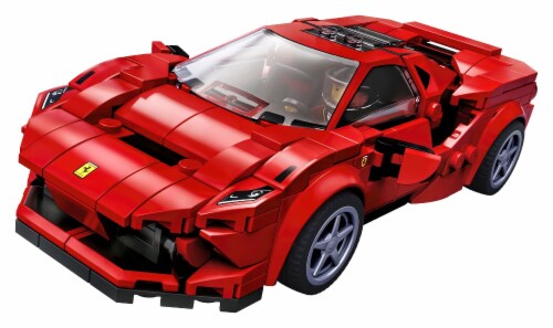 76895LEGO® Speed Champions Ferrari F8 Tributo Building Toy Perspective: top