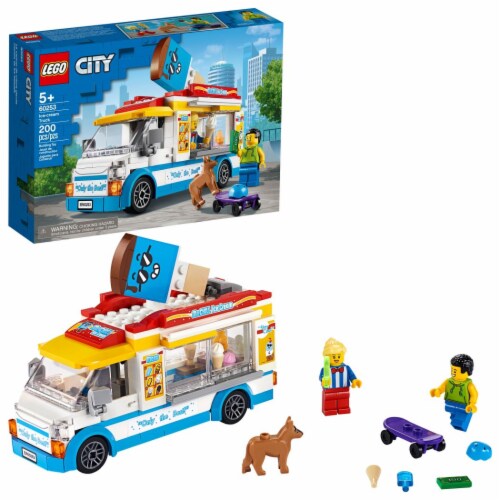 60253 LEGO® City Ice-Cream Truck V39 Building Set Perspective: top