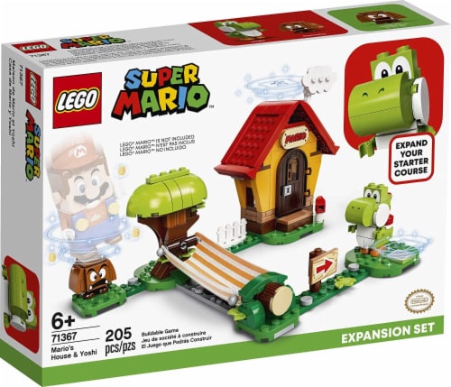 71367 LEGO® Super Mario™ Mario's House & Yoshi Expansion Set Perspective: top