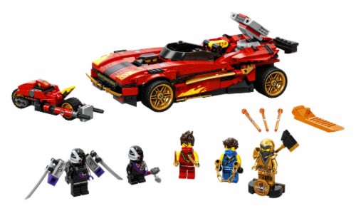 LEGO® Ninjago Legacy X-1 Ninja Charger Building Toy Perspective: top