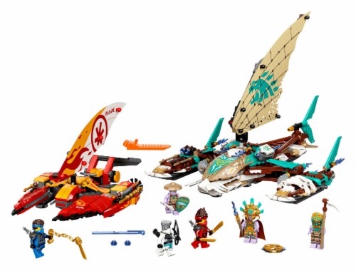 71748 LEGO® NINJAGO® Catamaran Sea Battle Perspective: top
