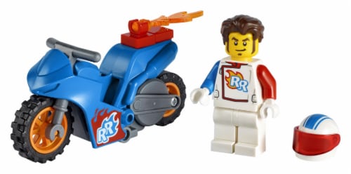 60298 LEGO® City Rocket Stunt Bike Building Toy Perspective: top