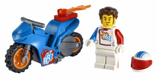 60298 LEGO® City Rocket Stunt Bike Building Toy Perspective: top