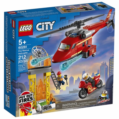 laag Onderhandelen Ineenstorting 60281 LEGO® City Fire Rescue Helicopter, 212 pc - Food 4 Less