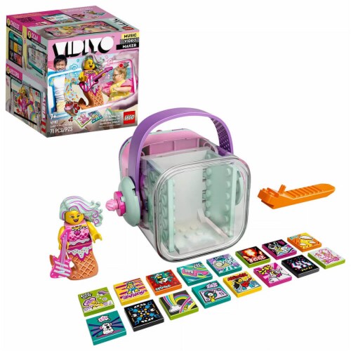 LEGO® VIDIYO™ Candy Mermaid Beatbox Building Toy Perspective: top