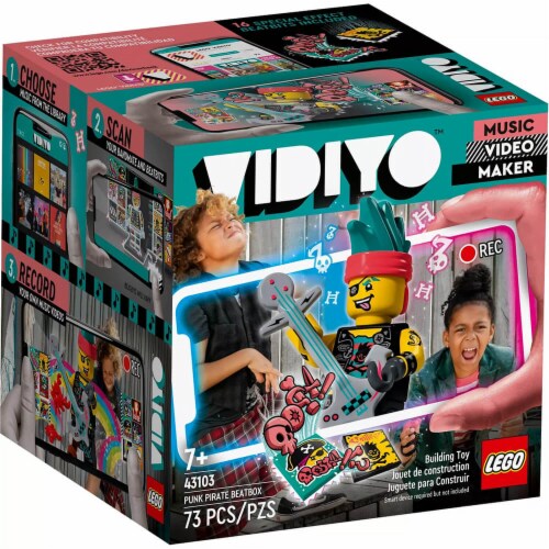 LEGO® VIDIYO™ Punk Pirate Beatbox Perspective: top