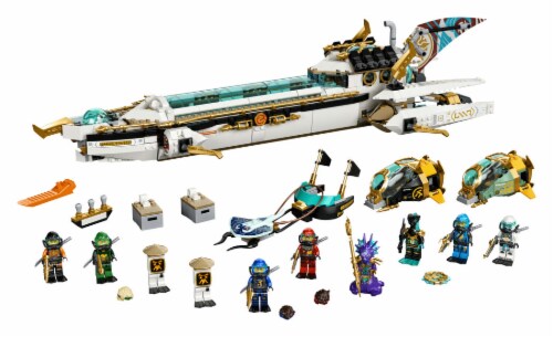 71756 LEGO® Ninjago Hydro Bounty Perspective: top