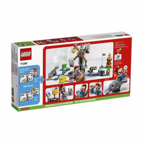 LEGO® 71390 Super Mario™ Reznor Knockdown Building Set Perspective: top