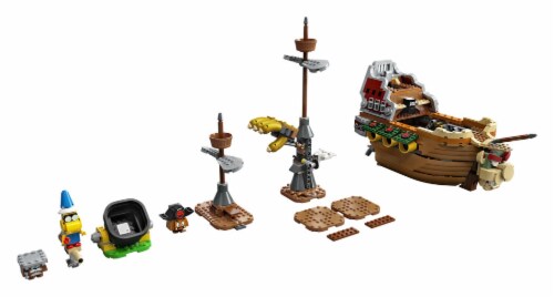 LEGO® Super Mario™ 71391 Bowser's Airship Building Set Perspective: top