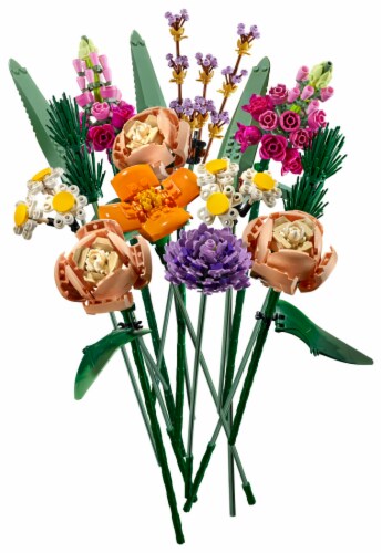 LEGO® Flower Bouquet 10280 Building Set Perspective: top