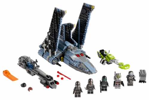 LEGO® Star Wars The Bad Batch™ Attack Shuttle Building Toy Perspective: top
