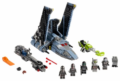 LEGO® Star Wars The Bad Batch™ Attack Shuttle Building Toy Perspective: top