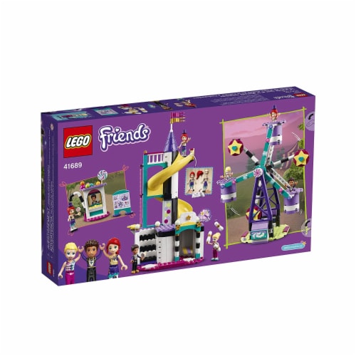 LEGO® Friends™ Magical Ferris Wheel and Slide Building Set Perspective: top