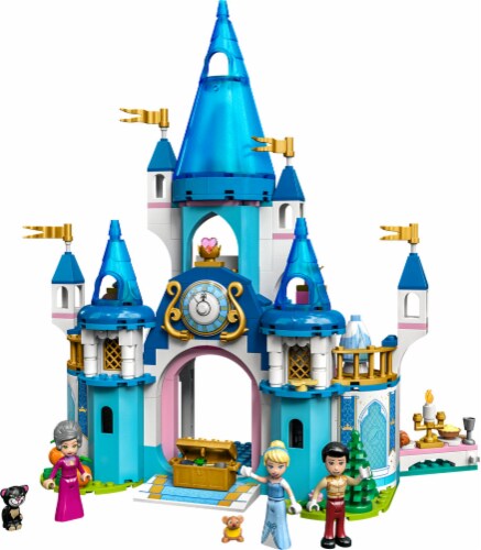 43206 LEGO®  large Disney Cinderella Castle & Figures Perspective: top