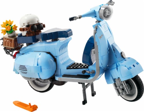 LEGO® Vespa Pastel Blue Building Kit Toy Perspective: top