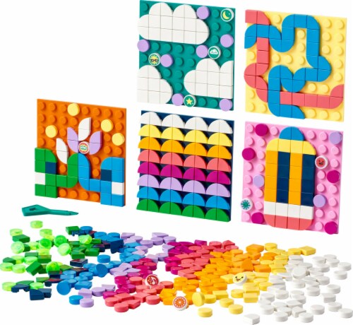 LEGO Dots Design & Stick On Adhesive Patches Mega Pack Building Toy Perspective: top