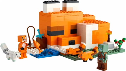 LEGO® Minecraft The Fox Lodge 21178 Perspective: top