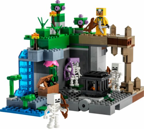 21189 LEGO® Minecraft The Skeleton Dungeon V39 Perspective: top