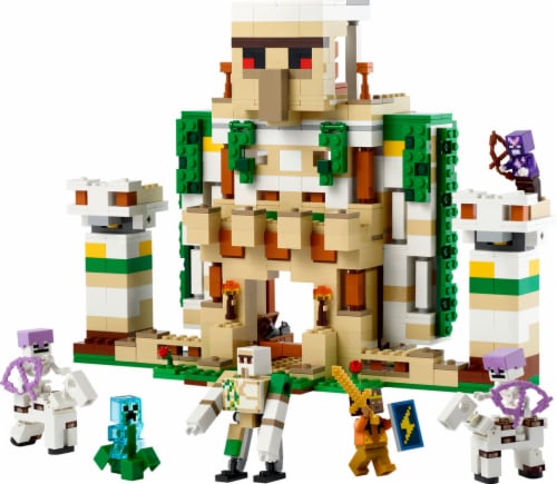 Lego® Minecraft The Iron Golem Fortress Building Set Perspective: top