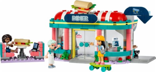 LEGO® Heartlake Downtown Diner Perspective: top