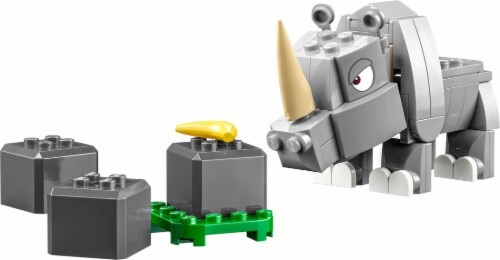 LEGO® Rambi the Rhino Super Mario Set Perspective: top
