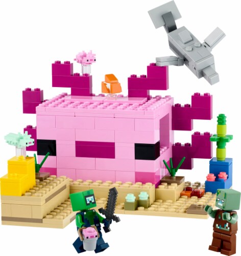LEGO® The Axolotl House 21247 Building Set Perspective: top