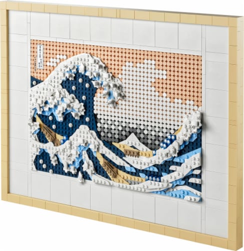 LEGO® 31208 Hokusai – The Great Wave V39 Perspective: top