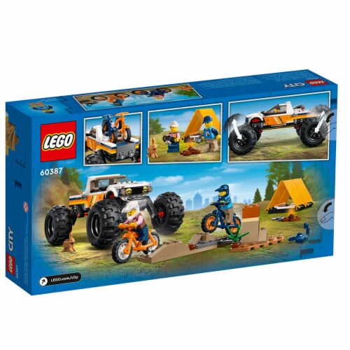 LEGO® 60387 City 4x4 Off-Roader Adventures Building Toy Perspective: top