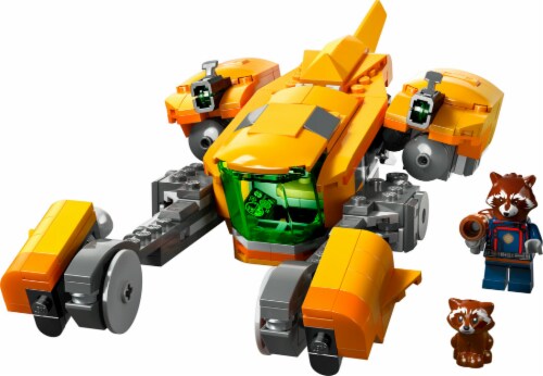 LEGO® 76254 Marvel Baby Rocket's Ship Building Set Perspective: top