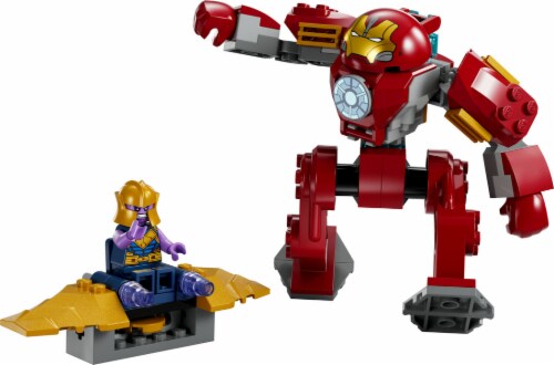 LEGO Iron Man Hulkbuster vs. Thanos Perspective: top