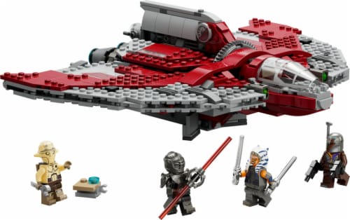LEGO® Star Wars Ahsoka Tano's T-6 Jedi Shuttle Perspective: top