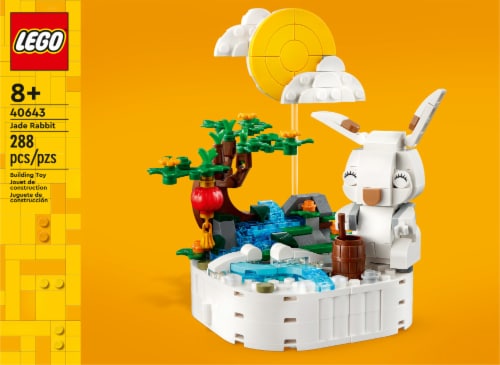 LEGO® Jade Rabbit Building Set Perspective: top