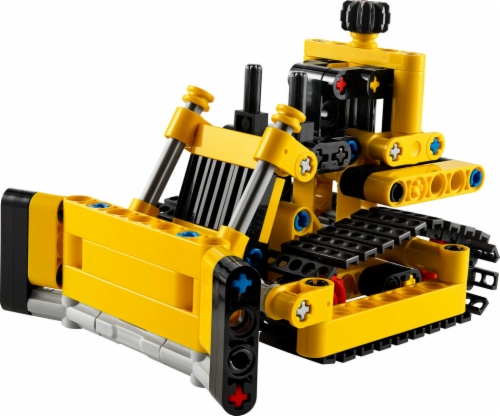 LEGO® Heavy-Duty Bulldozer Perspective: top