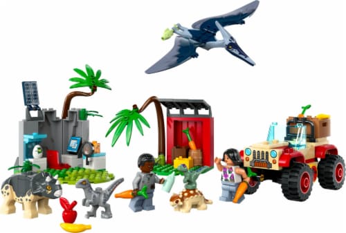 76963 LEGO® Baby Dinosaur Rescue Center Perspective: top