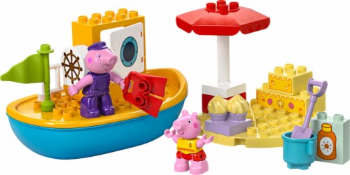LEGO® DUPLO™ Peppa Pig™ Boat Trip 10432 Building Set Perspective: top