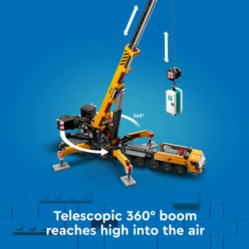 LEGO® Mobile Construction Crane 60409 Perspective: top