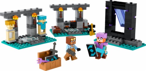 LEGO® Minecraft 21252 The Armory Perspective: top