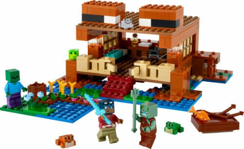 Lego® Minecraft 21256 The Frog House Set Perspective: top