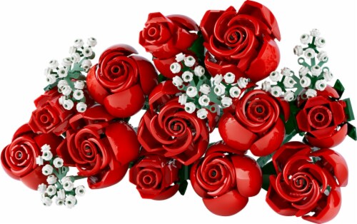 LEGO® Bouquet of Roses 10328 Building Set Perspective: top