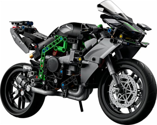 LEGO® Kawasaki Ninja H2R Motorcycle Building Set Perspective: top