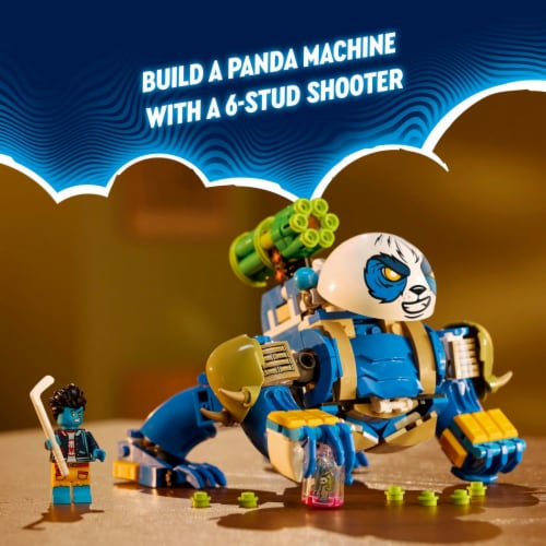 LEGO® DREAMZzz Logan The Mighty Panda 71480 Perspective: top