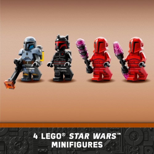 LEGO® Paz Vizsla™ and Moff Gideon™ Battle 75386 Perspective: top