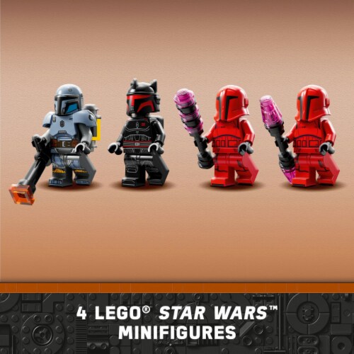 LEGO® Paz Vizsla™ and Moff Gideon™ Battle 75386 Perspective: top