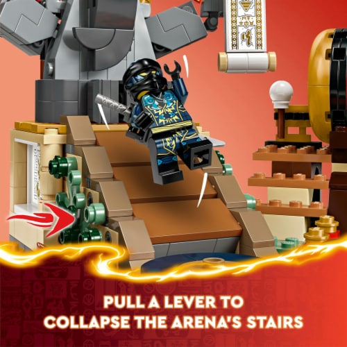 LEGO® Ninjago Dragons Rising Tournament Battle Arena 71818 Perspective: top